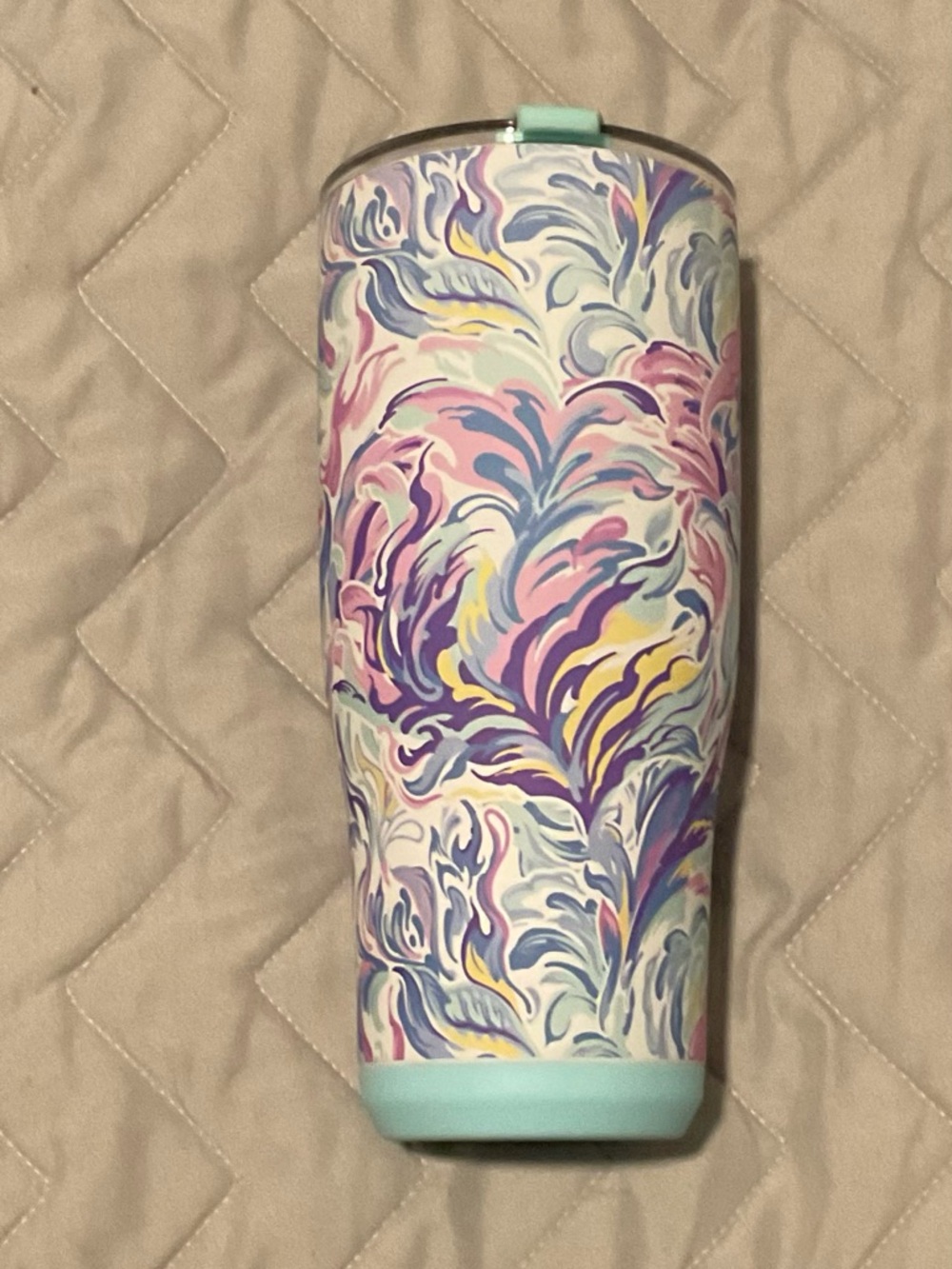 NWT Simply Southern Pastel Swirl Tumbler in Mint, Pink, Purple, Blue, Yellow